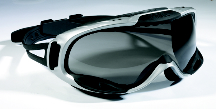GOGGLES SAFETY CLEAR ANTI- FOG W/ TPR STRAP - Goggles